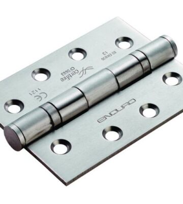 Carlisle Brass HIN1433P/13SSS/BP Eurospec 102 X 76 X 3mm Ball Bearing Hinge – Grade 13