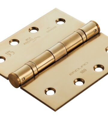 Carlisle Brass HIN1443/14PVD Ce14 4 X 4 X 3 Ball Bearing 5 Knuckle Hinge 102 X 102 X 3mm – Pair