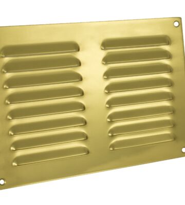 Carlisle Brass HL5 Ventilator (Hooded Louvre Pattern) 242mm X 165mm