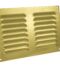 CARLISLE BRASS HL5 VENTILATOR (HOODED LOUVRE PATTERN) 242MM X 165MM
