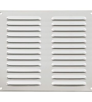 Carlisle Brass HL6SSCP Ventilator (Hooded Louvre Pattern) 242 X 242