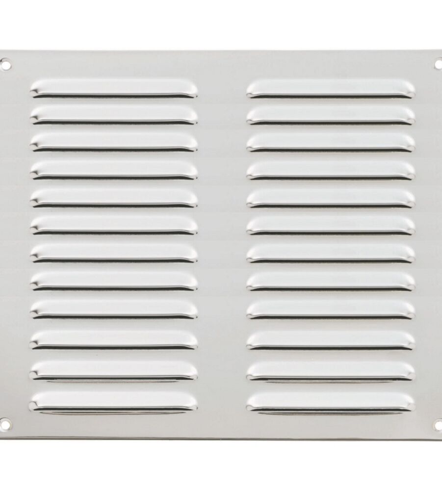 CARLISLE BRASS HL6SSCP VENTILATOR (HOODED LOUVRE PATTERN) 242 X 242