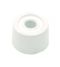CARLISLE BRASS IDSWHT/BP DOORSTOP - ROUND (WHT) HANGING BAG 34
