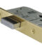 CARLISLE BRASS LDB5525PVD/BP EASI-T DEADLOCK - 5 LEVER - BRITISH STANDARD 65MM