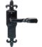 CARLISLE BRASS LF5114 BARLEY TWIST LEVER ON GOTHIC STYLE BACKPLATE - LATCH 222 X 50MM - PAIR