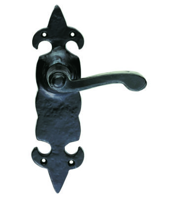 Carlisle Brass LF5505 Fleur De Lys Lever On Backplate – Latch 178 X 55 – Pair