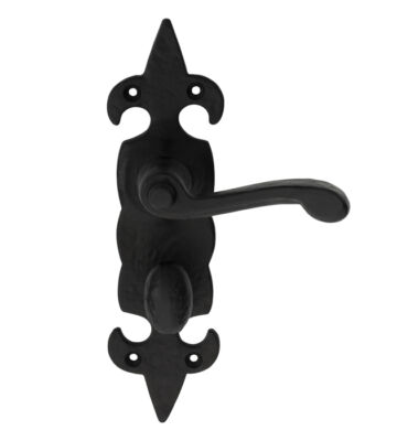 Carlisle Brass LF5506 Fleur De Lys Lever On Backplate – Bathroom 57mm C/C 178 X 55 – Pair