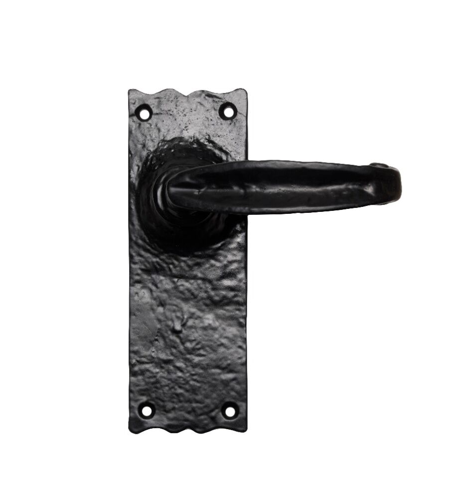 CARLISLE BRASS LF5517 TRADITIONAL V LEVER ON BACKPLATE - LATCH 152MM X 55MM - PAIR