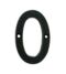 CARLISLE BRASS LF55490 NUMERAL FACE FIX (NO 0) 76MM