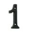 CARLISLE BRASS LF55491 NUMERAL FACE FIX (NO 1) 76MM