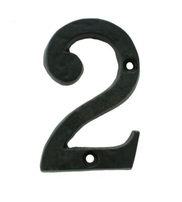 Carlisle Brass LF55492 Numeral Face Fix (No 2) 76mm