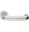 CARLISLE BRASS LRS9000SAA 22MM DIA. ROUND BAR SAFETY LEVER ON ROSE - PAIR