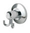 CARLISLE BRASS LW02CP DELEAU TEMPO DOUBLE ROBE HOOK 52 X 55 X 39MM