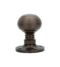 CARLISLE BRASS M1001DB QUEEN ANNE MORTICE KNOB BGOS (DARK BRONZE MATT) 57MM - PAIR