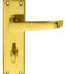 CARLISLE BRASS M30WC VICTORIAN LEVER ON BACKPLATE - BATHROOM 57MM C/C 150MM X 43MM - PAIR