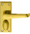 CARLISLE BRASS M31WC VICTORIAN LEVER ON BACKPLATE - PRIVACY 118MM X 43MM - PAIR
