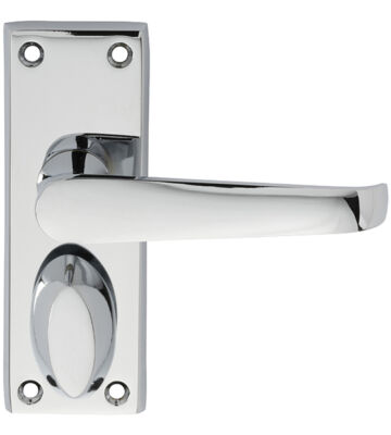 Carlisle Brass M31WCCP Victorian Lever On Backplate – Privacy 114mm X 38mm – Pair
