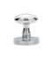 CARLISLE BRASS M34CP VICTORIAN - MORTICE KNOB OVAL CRO (POLISHED CHROME) 61MM - PAIR