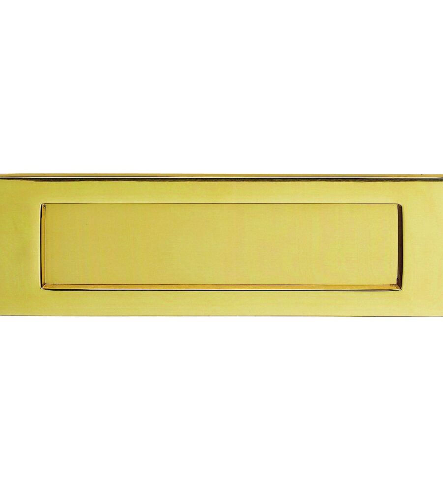 CARLISLE BRASS M36A VICTORIAN - LETTER PLATE (CONTRACT RANGE) 254 X 76MM