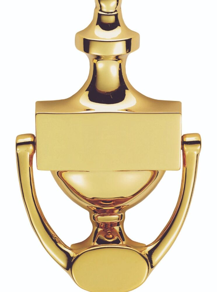 CARLISLE BRASS M38S VICTORIAN - URN DOOR KNOCKER 152MM