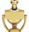 CARLISLE BRASS M38S/BP VICTORIAN URN DOOR KNOCKER
