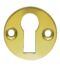 CARLISLE BRASS M41 ESCUTCHEON - LOCK PROFILE VICTORIAN ROUND FACE FIX 32MM