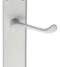 CARLISLE BRASS M67SC VICTORIAN SCROLL LEVER ON SHAPED BACKPLATE - LATCH 205 X 49MM - PAIR