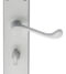 CARLISLE BRASS M68WCSC VICTORIAN SCROLL LEVER ON SHAPED BACKPLATE - BATHROOM 57MM C/C 205 X 49MM - PAIR