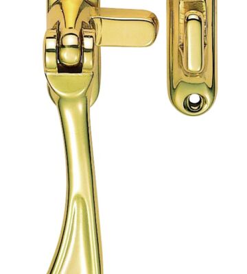 Carlisle Brass M73 Victorian – Reversible Casement Fastener With Hook & Mortice Plate 57mm X 13mm