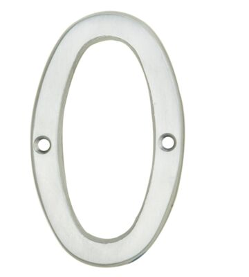 Carlisle Brass N0SC Numeral Face Fix (No.0) 76mm