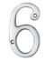 CARLISLE BRASS N6CP NUMERAL FACE FIX (NO 6 OR 9) 76MM