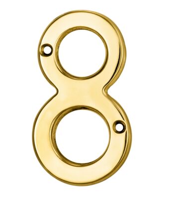 Carlisle Brass N8PVD Numeral Face Fix (No.8) 76mm