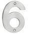 CARLISLE BRASS NUM10106/9SSS 100 X 72 X 5MM NUMBER 6/9 - FACE FIX G304