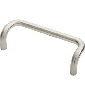 Carlisle Brass PAC1225SSS Steelworx 19mm Dia. Cranked Pull Handle G316 (225mm C/C)