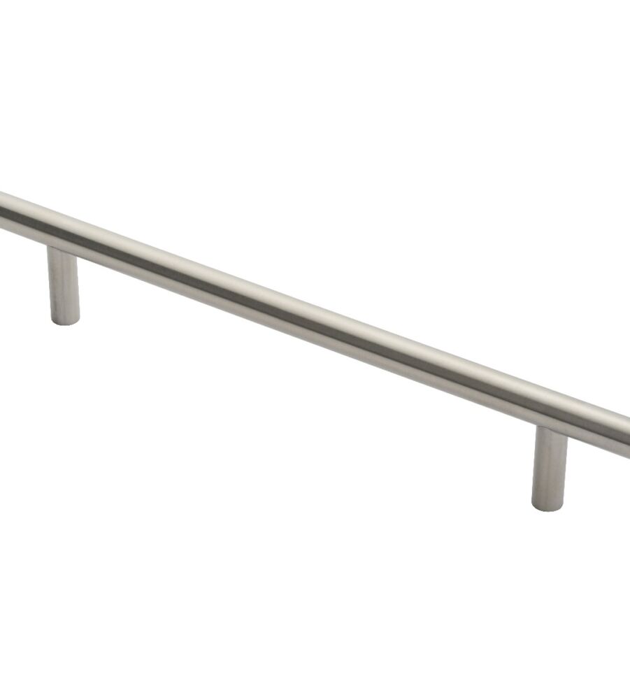 CARLISLE BRASS PAT1300SSS STEELWORX 19MM DIA. STRAIGHT T BAR PULL HANDLE G316 (300MM C/C)