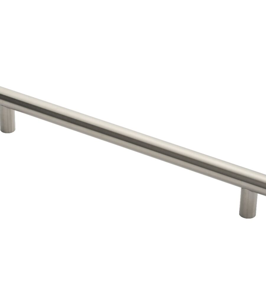 CARLISLE BRASS PCT1450SSS STEELWORX 30MM DIA. STRAIGHT T BAR PULL HANDLE G316 (450MM C/C) 625MM OVERALL