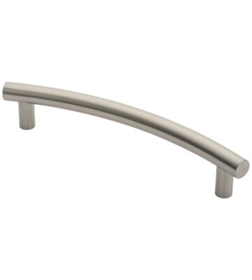 Carlisle Brass PCTS1350SSS Steelworx 30mm Dia. Curved T Bar Pull Handle G316 (350mm C/C) 420mm Overall