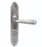 CARLISLE BRASS PE5506 GOTHIC LEVER ON BACKPLATE - BATHROOM 57MM C/C 250 X 43MM / LEVER 125MM / PROJECTION 70MM - PAIR