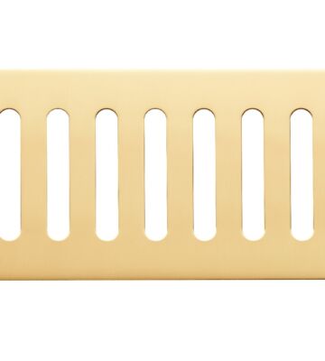 Carlisle Brass PL4 Ventilator (Plain Slot Pattern) 242mm X 89mm