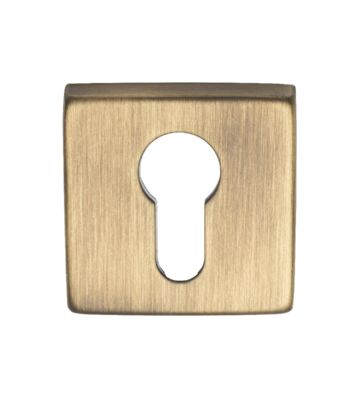 Carlisle Brass QE001AB Escutcheon – Euro Profile On Concealed Fix Square Rose Artqe Bgo (Brushed Bronze Matt)