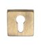 CARLISLE BRASS QE001AB ESCUTCHEON - EURO PROFILE ON CONCEALED FIX SQUARE ROSE ARTQE BGO (BRUSHED BRONZE MATT)