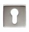 CARLISLE BRASS QE001SC ESCUTCHEON - EURO PROFILE ON CONCEALED FIX SQUARE ROSE ARTQE CSA (SATIN CHROME) 50 X 50