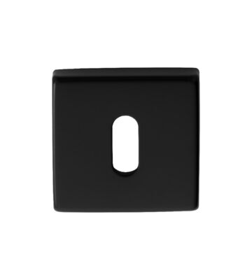 Carlisle Brass QE003BLK Escutcheon – Lock Profile On Concealed Fix Square Rose Artqe (Matt Blk)