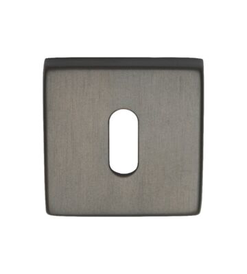 Carlisle Brass QE003MBRZ Escutcheon – Lock Profile On Concealed Fix Square Rose Artqe Buo (Plain Bronze Matt) – Pair
