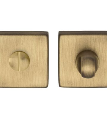 Carlisle Brass QT004AB Turn & Release On Concealed Fix Square Rose (Art Lm 40/Qes) Bgo (Brushed Bronze Matt) 50 X 50 – Set