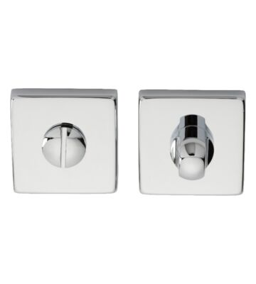 Carlisle Brass QT004CP Turn & Release On Concealed Fix Square Rose (Art Lm 40/Qes) Cro (Polished Chrome) 50 X 50 – Set