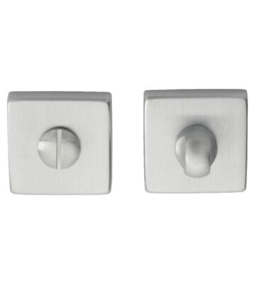 Carlisle Brass QT004SC Turn & Release On Concealed Fix Square Rose (Art Lm 40/Qes) Csa (Satin Chrome) 50 X 50 – Set