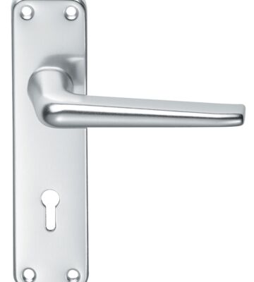 Carlisle Brass SAA21 Aluminium Lever On Backplate – Lock 57mm C/C 152mm X 41mm – Pair