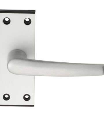 Carlisle Brass SAA61 Aluminium Mial Lever On Backplate – Latch 104 X 38mm – Pair