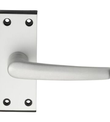 Carlisle Brass SAA61/BP Aluminium Mial Lever On Backplate – Latch 104 X 38mm – Pair